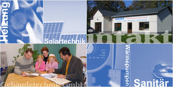 Heizung, Solartechnik, Gebäudetechnik, Wärmepumpen, Sanitär, intakt